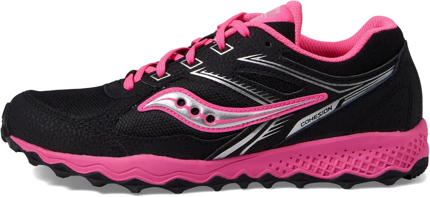 Saucony Unisex-Child Cohesion Tr14 Lace to Toe Trail Running Shoe