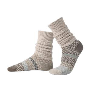 Seashell Slouch Crew Socks