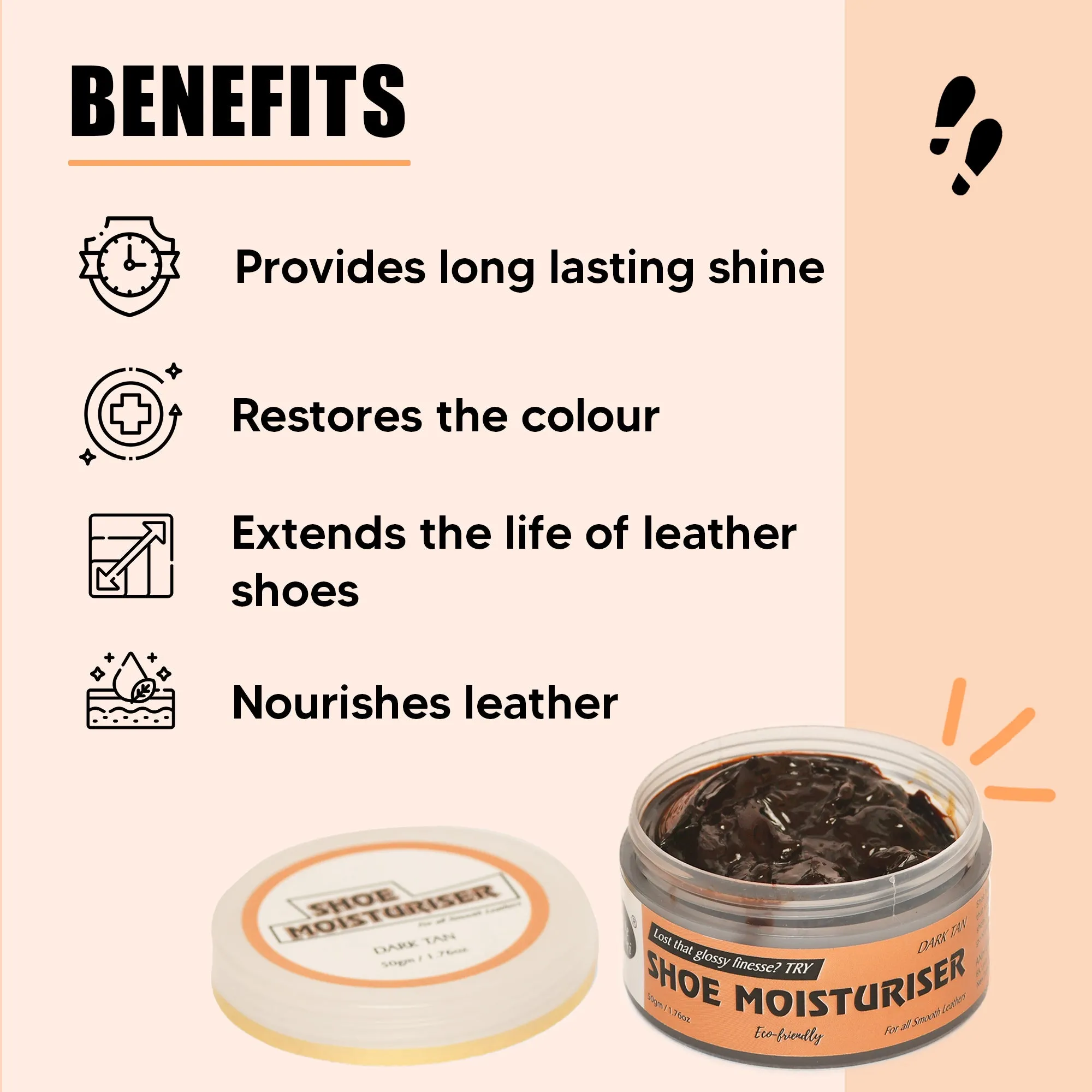 Shoe Mistri Shoe Moisturiser (Black)-Suitable for Soft Leathers