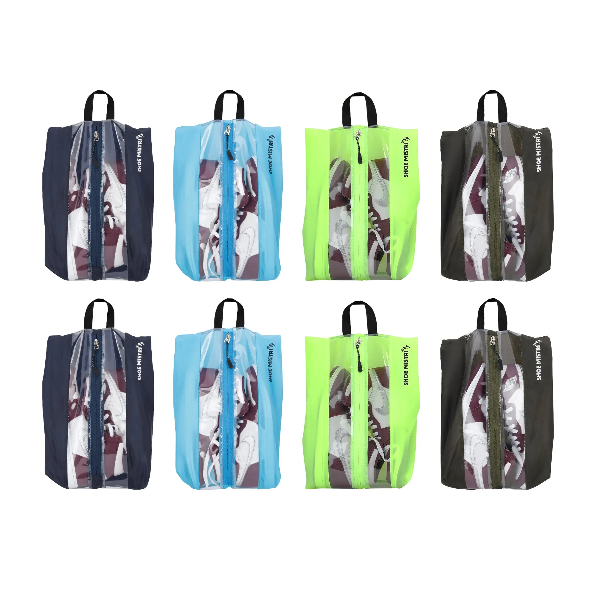 Shoe Mistri Shoe Pouch - Multicolor (Pack of 8)