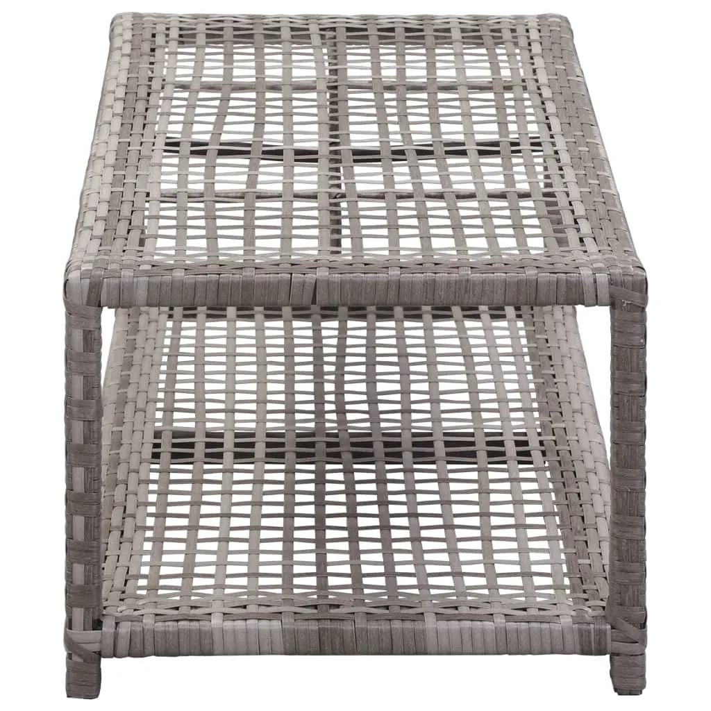 Shoe Rack Shoe Storage Organizer Shoe Shelf Holder Entryway Poly Rattan