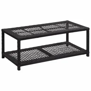 Shoe Rack Shoe Storage Organizer Shoe Shelf Holder Entryway Poly Rattan