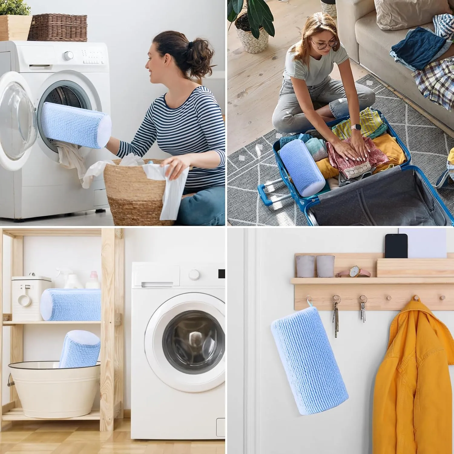 Shoe Washing Machine Bag,Shoe Laundry Bags for Sneakers, Reusable Shoe Cleaning Bag for All Shoe Sizes