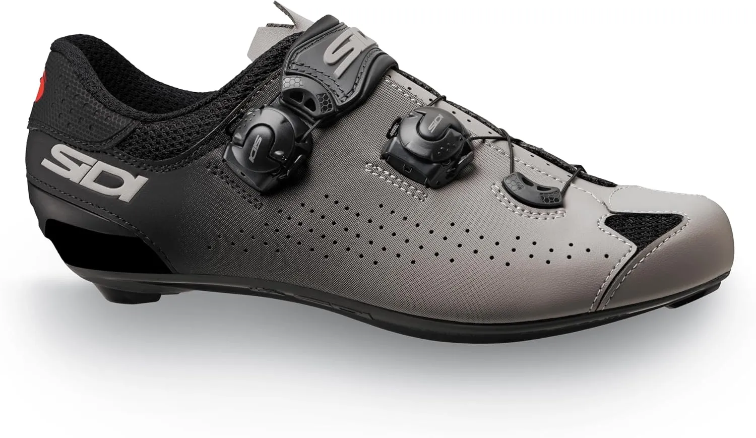 SiDI | Cycling Shoes, Professional Men's Road Bike Shoes GENIUS 10, Carbon Sole, Innovative Soft Instep Closure System, Integrated Heel, Stiffness Sole 6