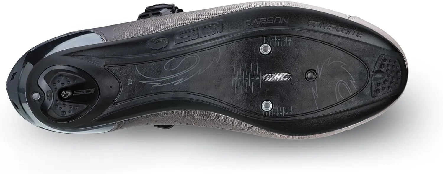 SiDI | Cycling Shoes, Professional Men's Road Bike Shoes GENIUS 10, Carbon Sole, Innovative Soft Instep Closure System, Integrated Heel, Stiffness Sole 6