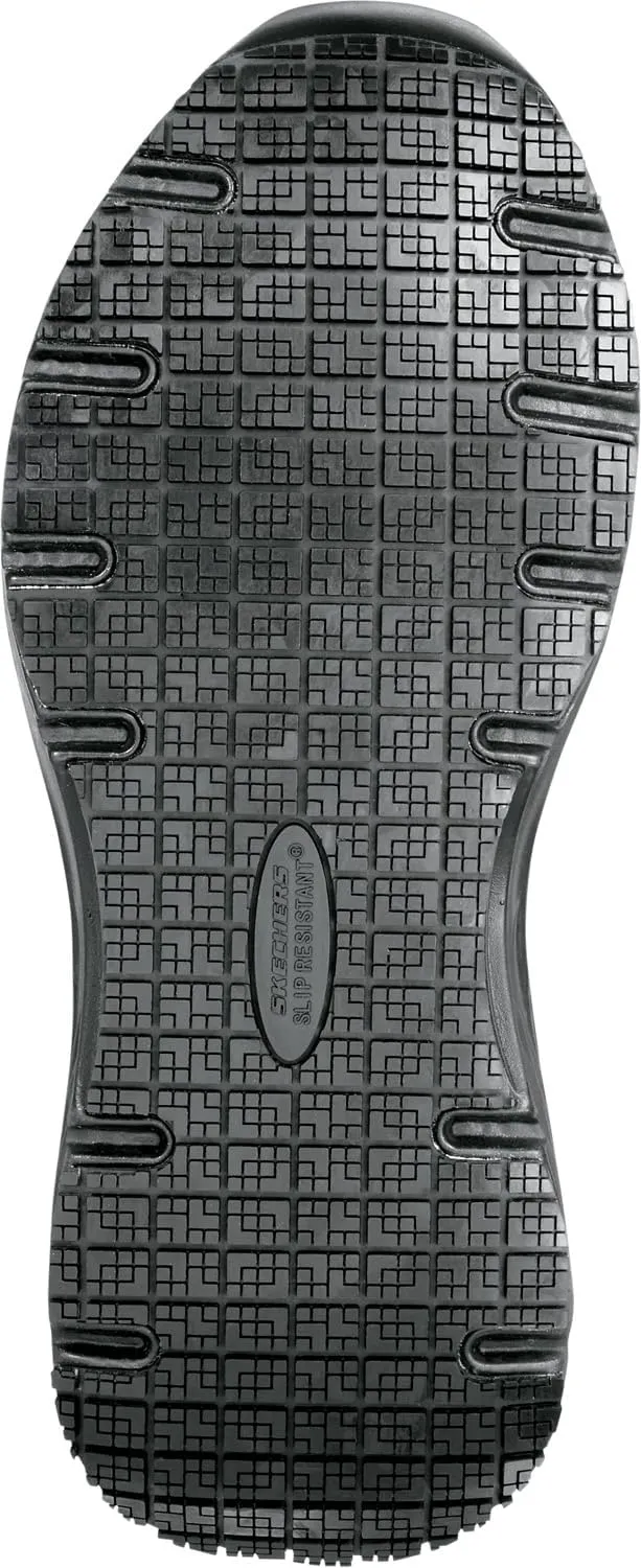 Skechers Work Addison, Arch Fit, Women's, Black, Soft Toe, MaxTrax Slip Resistant, EH, Low Athletic, Work Shoe