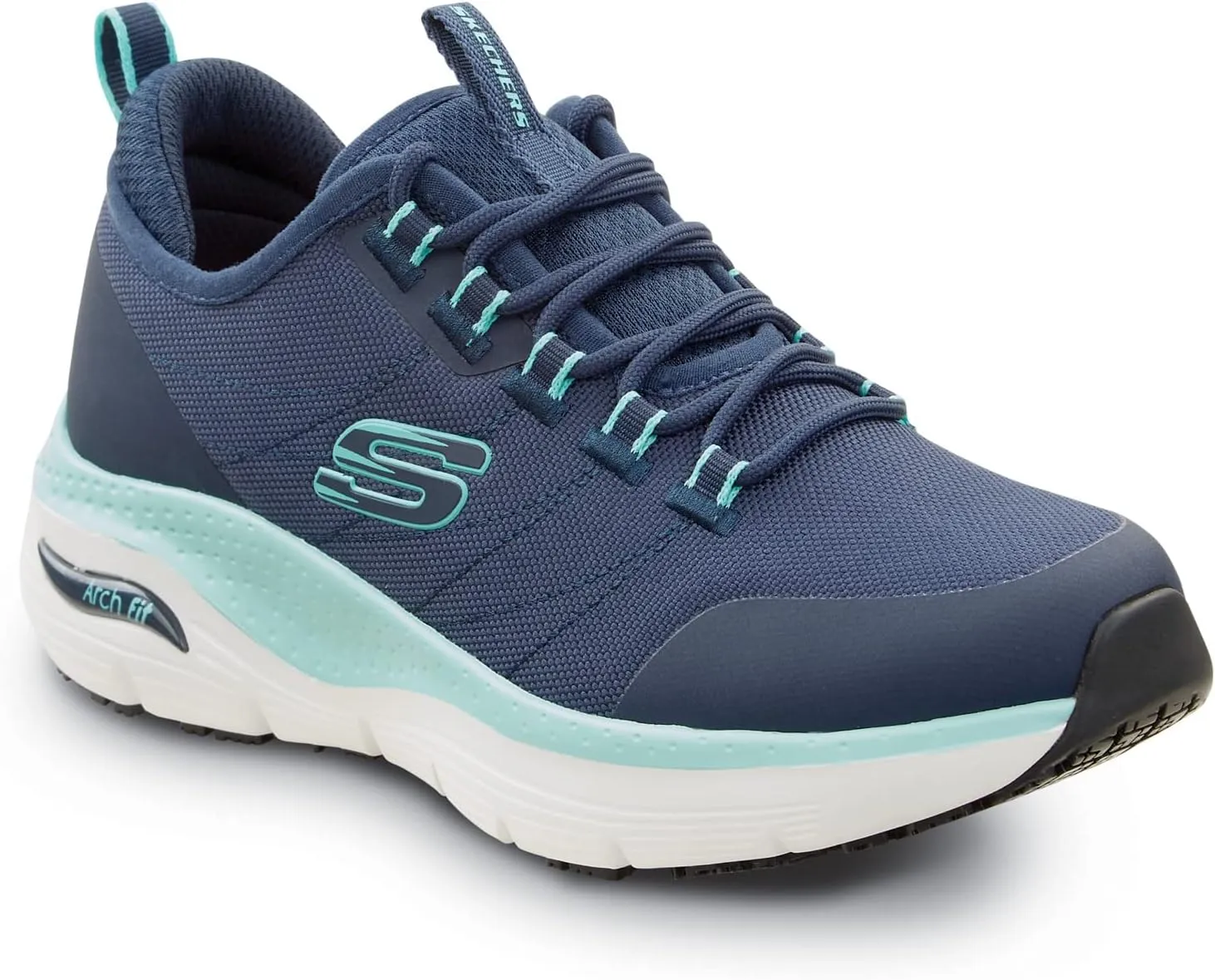 Skechers Work Arch Fit Christina, Women's, Athletic Style, EH, MaxTrax Slip Resistant, Soft Toe Work Shoe