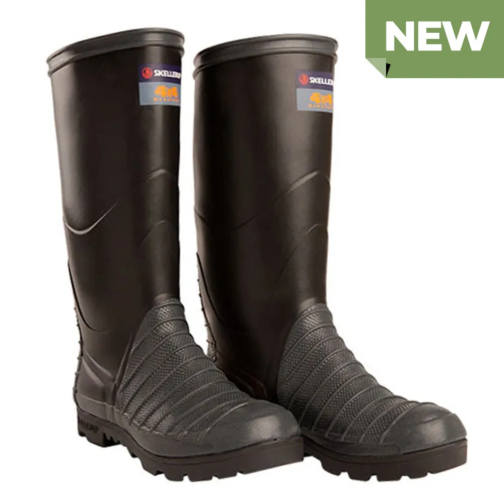 Skellerup 4x4 Marathon Wellies - Black