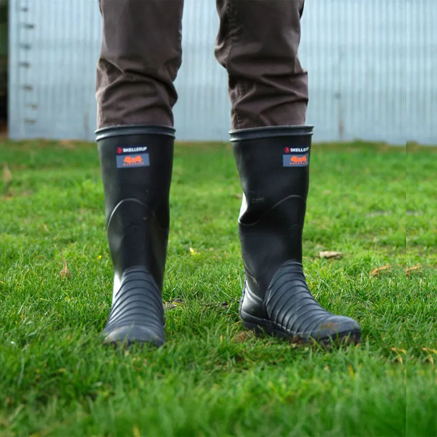 Skellerup 4x4 Marathon Wellies - Black