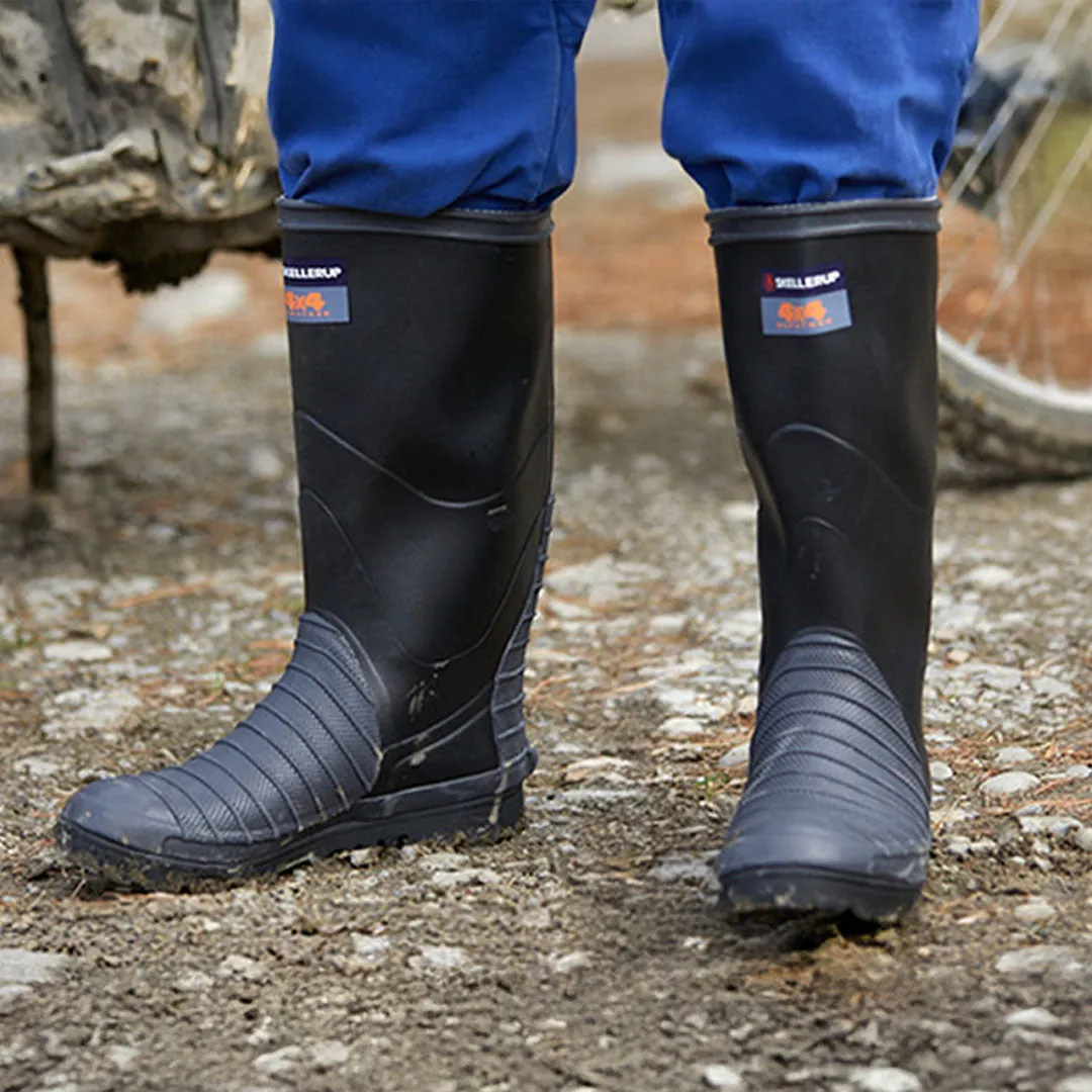 Skellerup 4x4 Marathon Wellies - Black