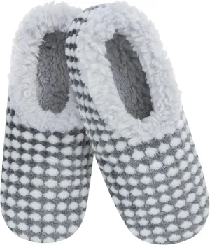 Snoozies Slipper Socks for Women Indoor, Cozy Sherpa-Lined Womens Slippers Non-Skid, Ladies Gifts