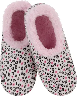 Snoozies Slipper Socks for Women Indoor, Cozy Sherpa-Lined Womens Slippers Non-Skid, Ladies Gifts
