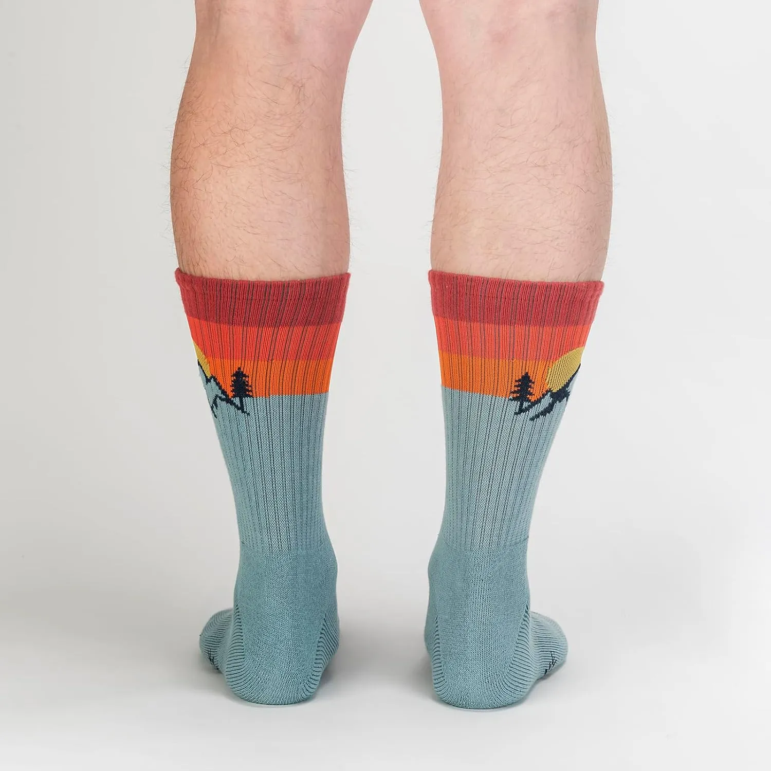 Sock It To Me, Men's Athletic Ribbed Crew, Fun Novelty Socks