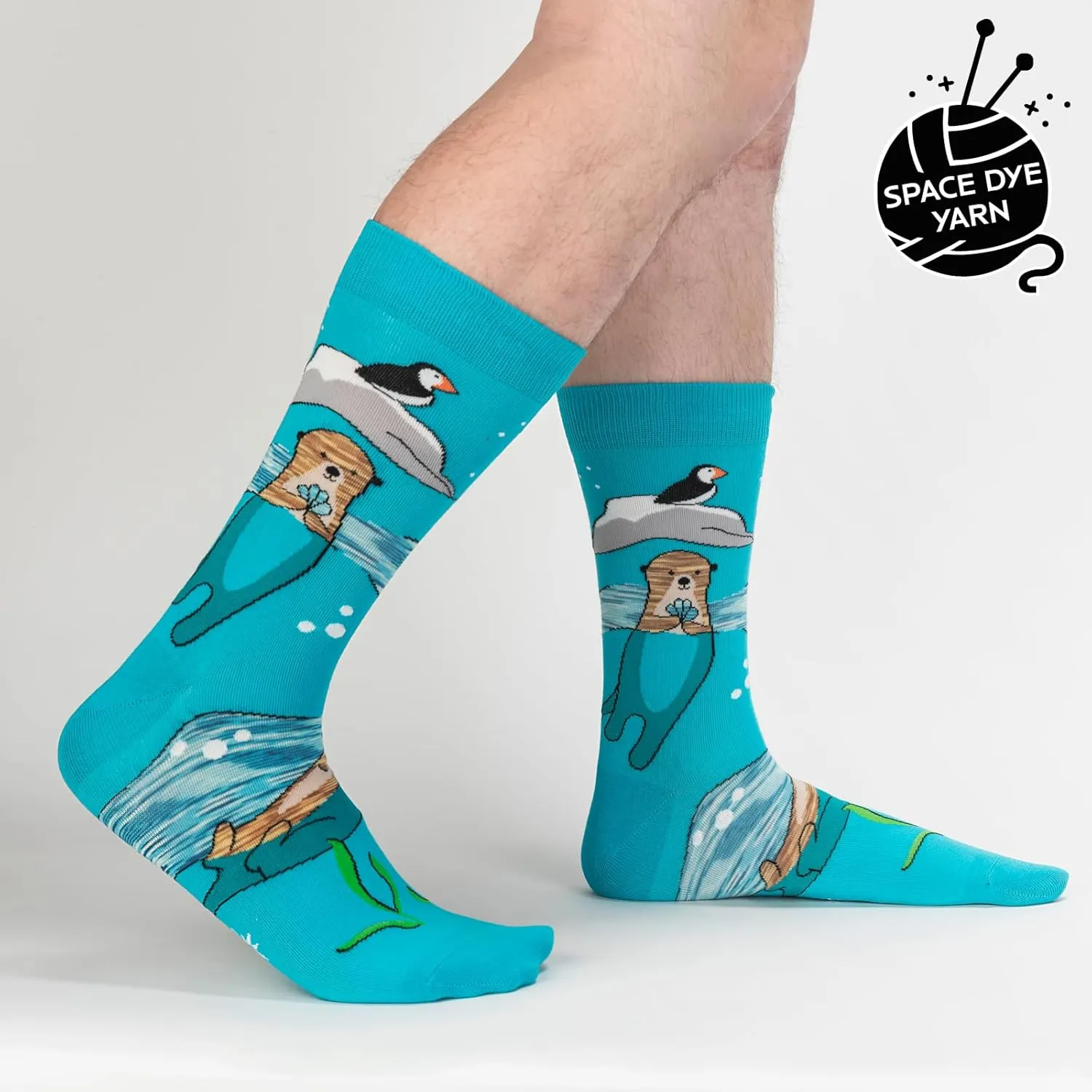 Sock It To Me, Men's Crew, Space and Alien Socks