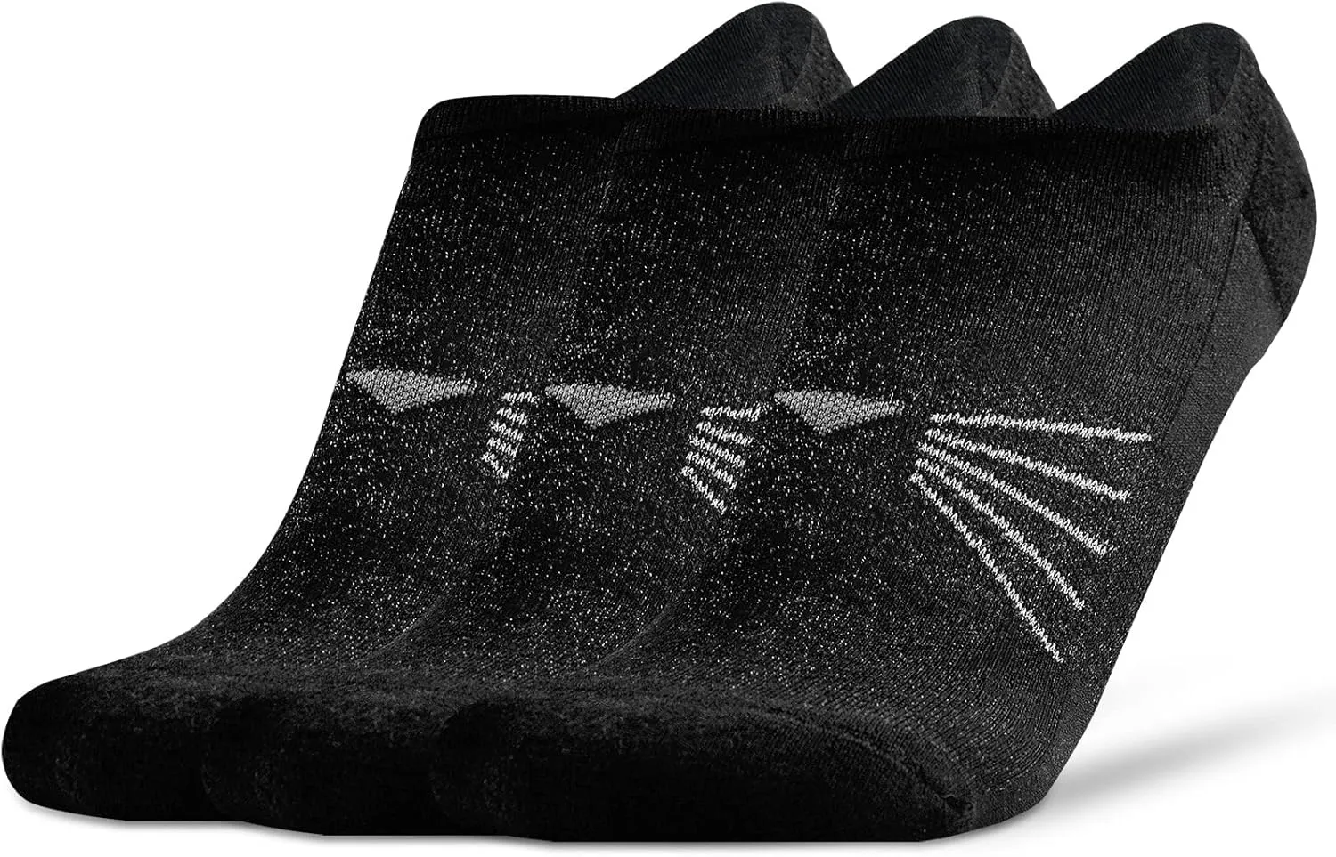 Socks Daze 3/6 Pack Womens No Show Athletic Merino Wool Running Socks Mens Low Cut Casual Invisible Thin Soft Sport Wool Sock