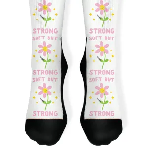 Soft But Strong Flower Socks