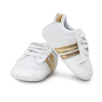 Soft Leather Branded Baby Shoes