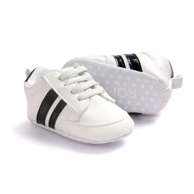 Soft Leather Branded Baby Shoes