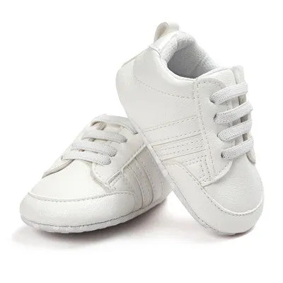 Soft Leather Branded Baby Shoes