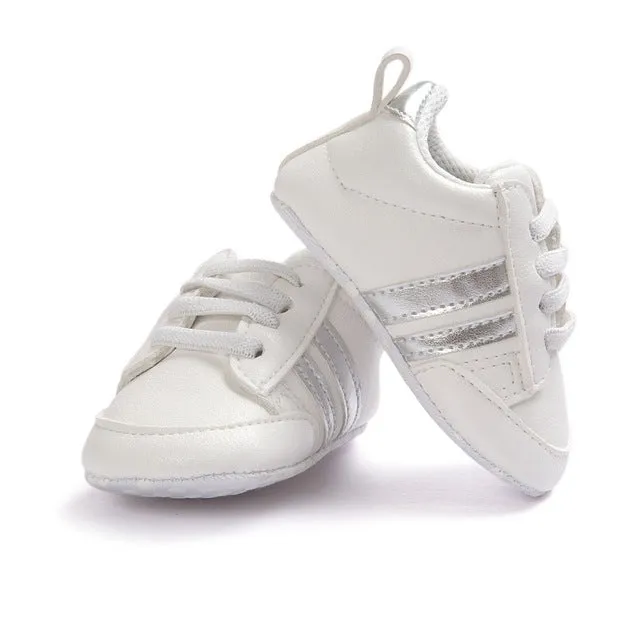 Soft Leather Branded Baby Shoes