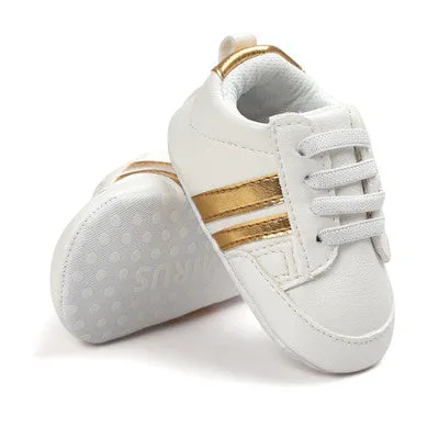 Soft Leather Branded Baby Shoes