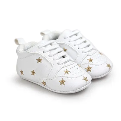 Soft Leather Branded Baby Shoes
