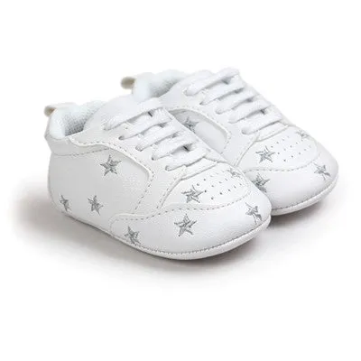 Soft Leather Branded Baby Shoes