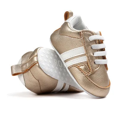 Soft Leather Branded Baby Shoes
