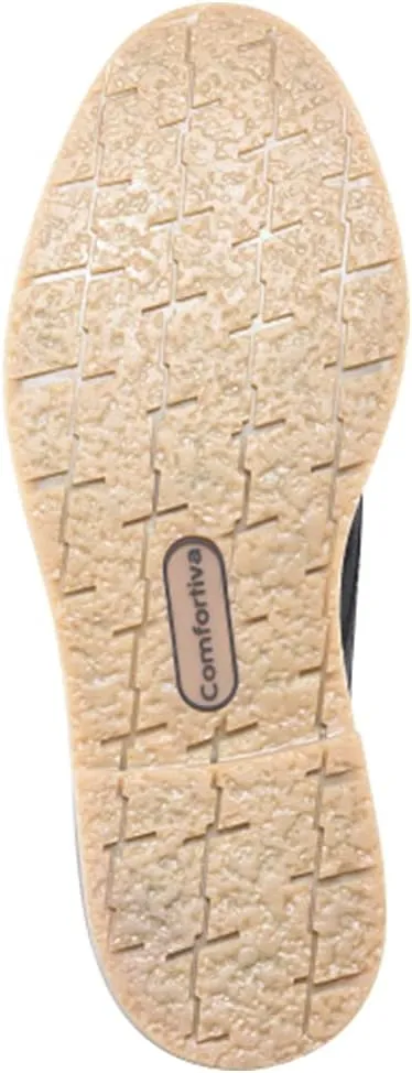 softspots Men's Renny Italian Suede Slip-Resistant Boots with Back Zipper
