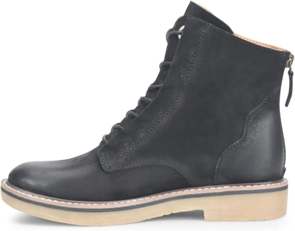 softspots Men's Renny Italian Suede Slip-Resistant Boots with Back Zipper