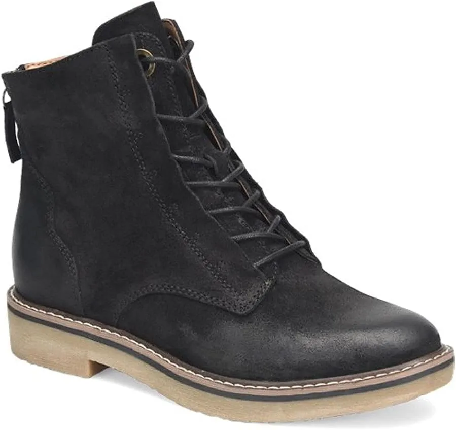 softspots Men's Renny Italian Suede Slip-Resistant Boots with Back Zipper