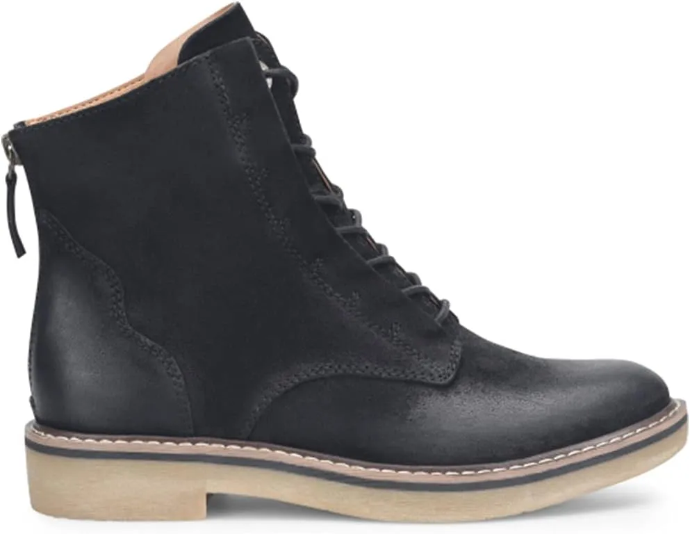 softspots Men's Renny Italian Suede Slip-Resistant Boots with Back Zipper
