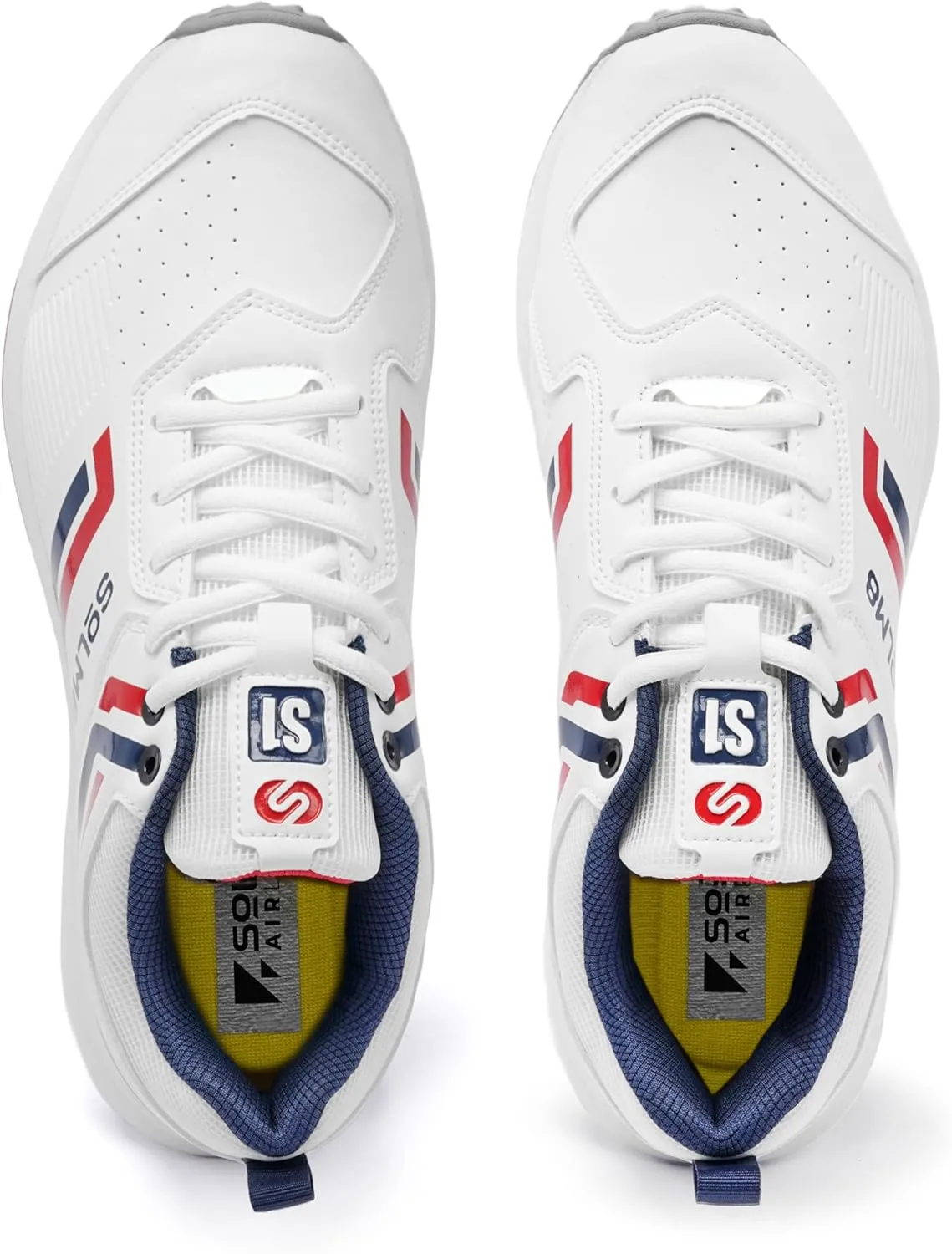 SOLM8 S1 Rubber Spikes - Lightweight Cricket Shoes for Men and Women - Durable Grip, Superior Protection (2024 Edition)