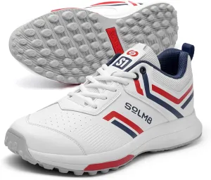 SOLM8 S1 Rubber Spikes - Lightweight Cricket Shoes for Men and Women - Durable Grip, Superior Protection (2024 Edition)