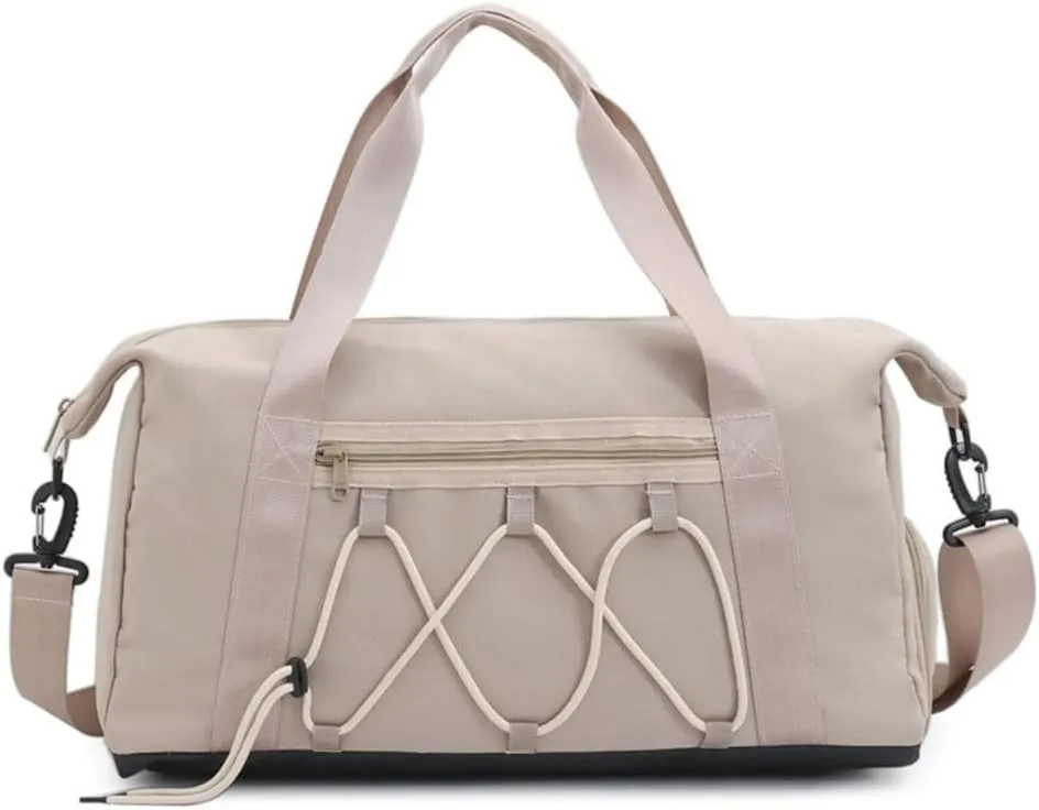 Spacious Workout Duffle With Separate Shoe Storage Practical Handbag Travel Shoulder Bag For Fitness Enthusiasts