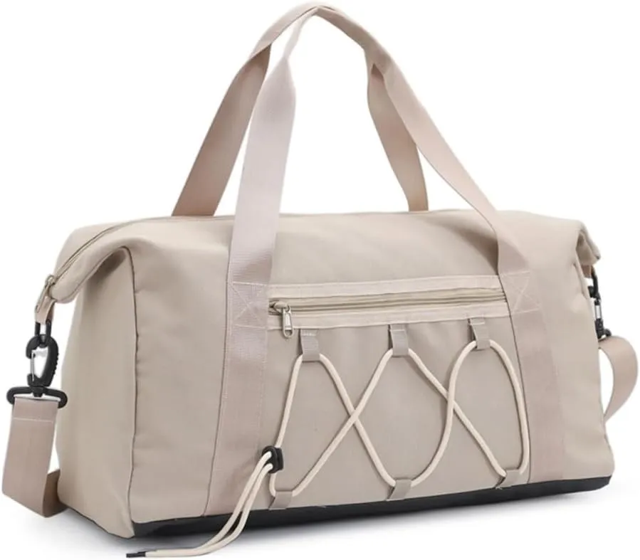 Spacious Workout Duffle With Separate Shoe Storage Practical Handbag Travel Shoulder Bag For Fitness Enthusiasts