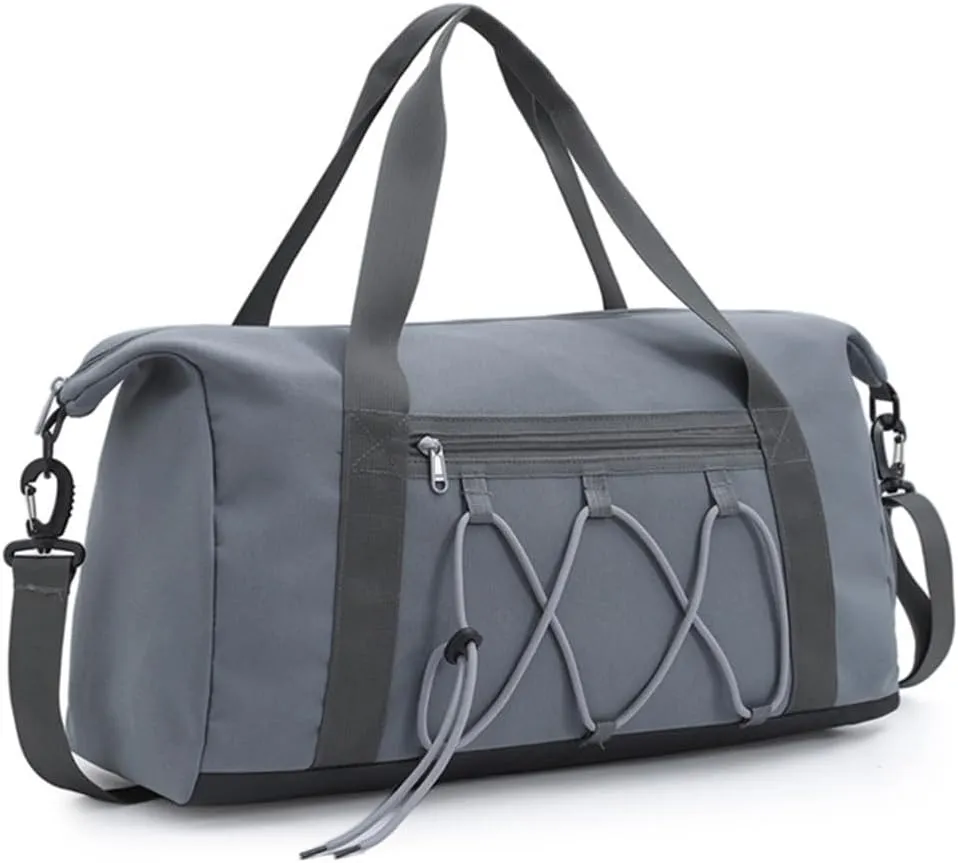 Spacious Workout Duffle With Separate Shoe Storage Practical Handbag Travel Shoulder Bag For Fitness Enthusiasts