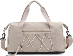 Spacious Workout Duffle With Separate Shoe Storage Practical Handbag Travel Shoulder Bag For Fitness Enthusiasts