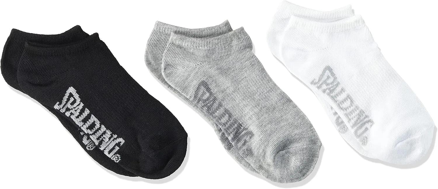 Spalding-unisex child Spalding Kids Recycled Yarn 30 Pack No Show Bundle Casual Sock,-Girls Assorted Neutral, Shoe Size 4-8 US