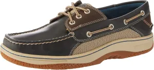 Sperry Men's Billfish 3-Eye Boat Shoe Navy/Brown 10.5 Wide