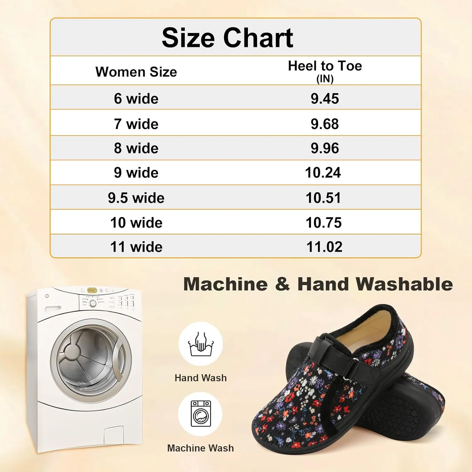 Spesoul Wide Womens Slippers Adjustable House Shoes Indoor Outdoor Barefoot Slippers Cozy Walking Shoe Swollen Edema Diabetic Shoes
