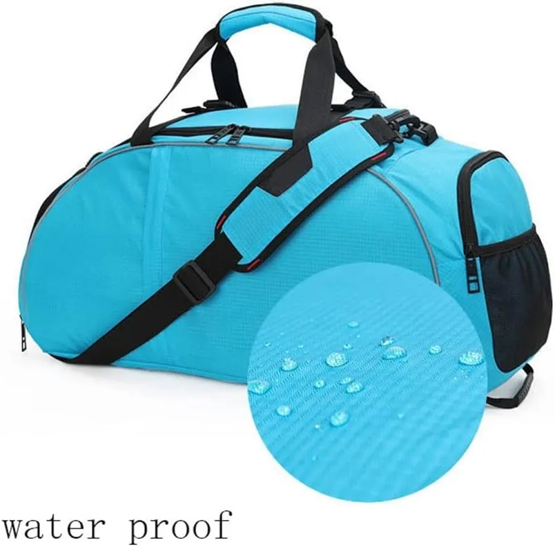 Sports Gym Bag, Gym Bag for Women & Men, Portable Fitness Bag, Travel Duffel Bag for Sports, Suitable for Fitness Exercise and Outdoor Travel