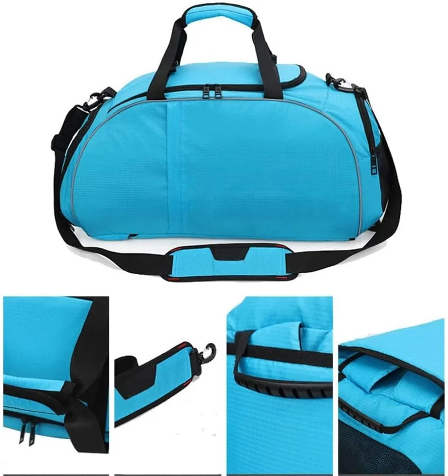 Sports Gym Bag, Gym Bag for Women & Men, Portable Fitness Bag, Travel Duffel Bag for Sports, Suitable for Fitness Exercise and Outdoor Travel