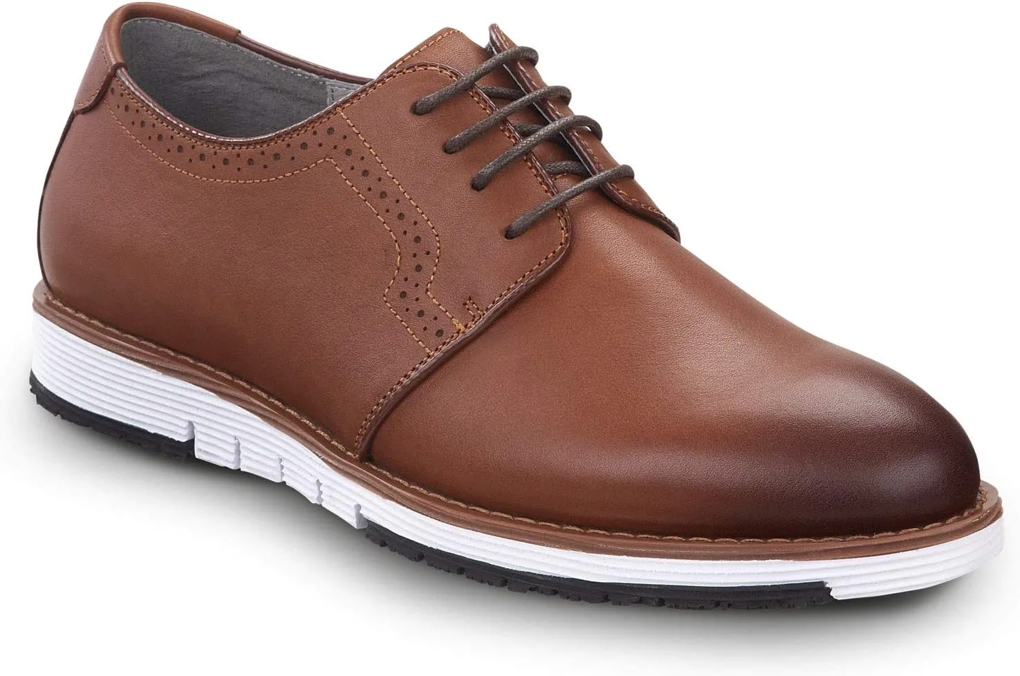 SR Max Beaufort, Men's, Dress Style Soft Toe Slip Resistant Work Shoe