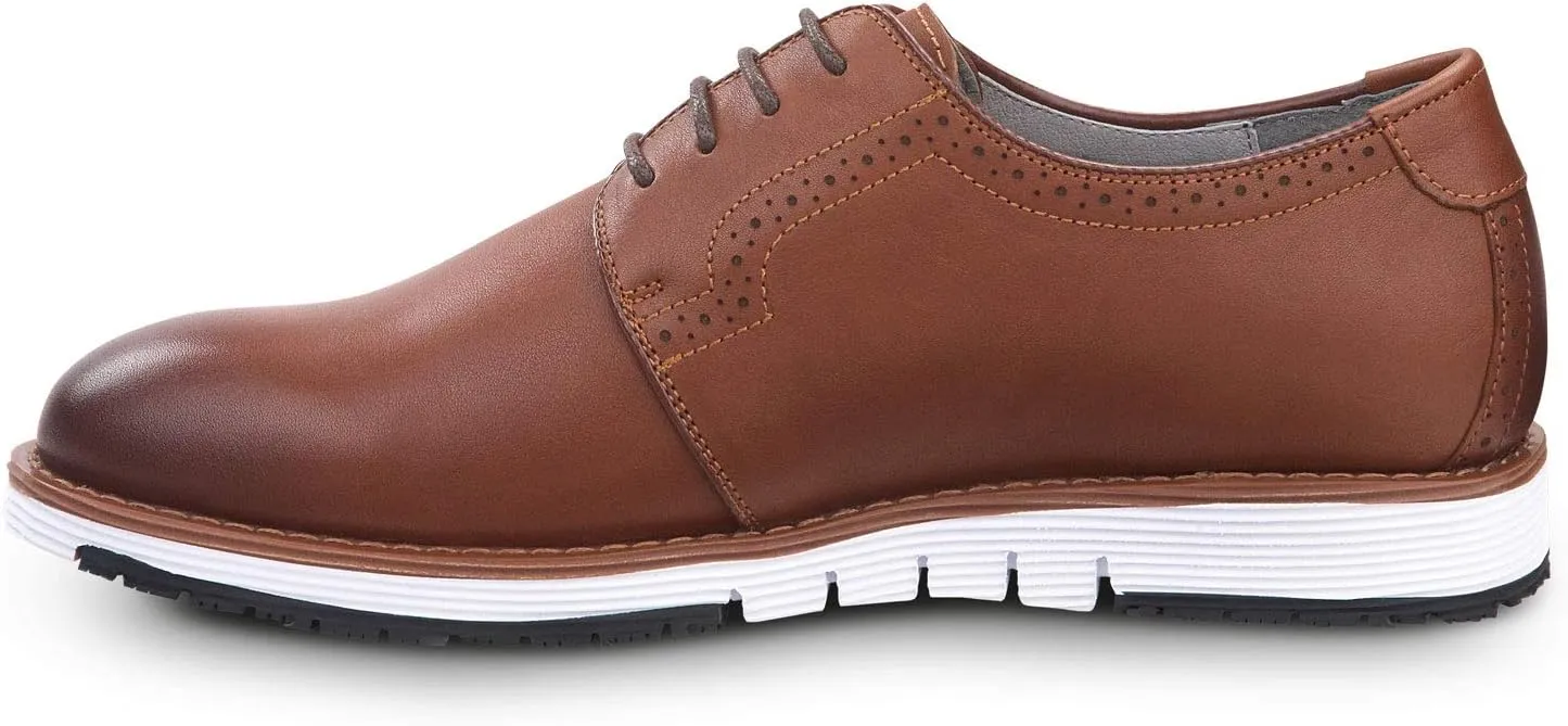 SR Max Beaufort, Men's, Dress Style Soft Toe Slip Resistant Work Shoe