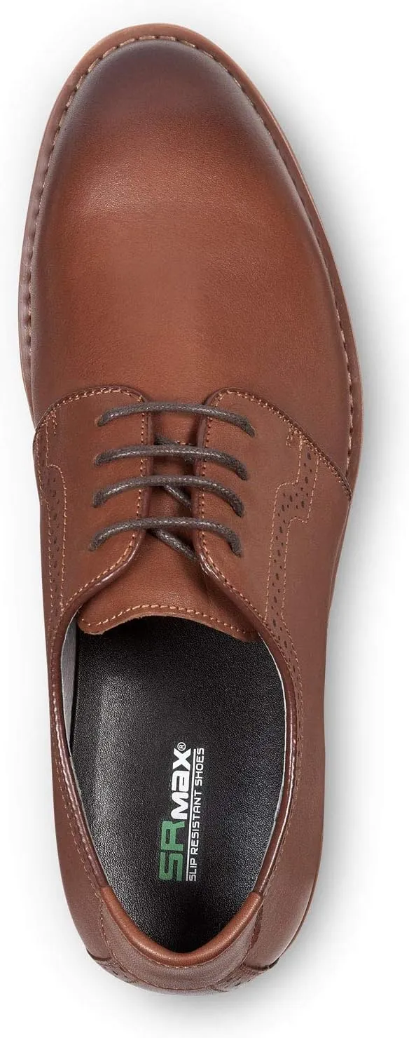 SR Max Beaufort, Men's, Dress Style Soft Toe Slip Resistant Work Shoe
