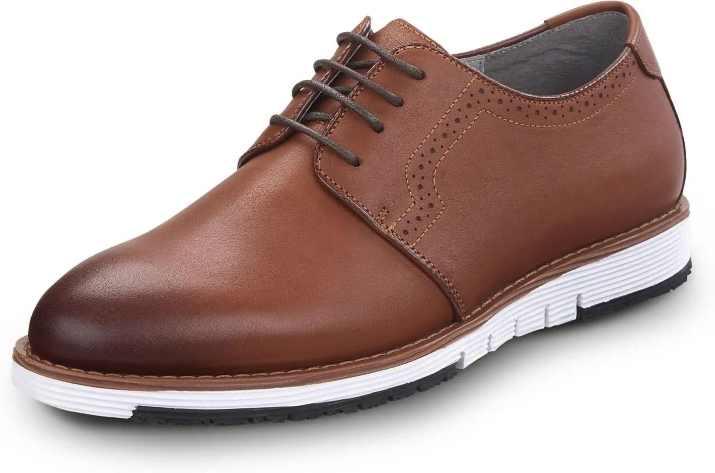 SR Max Beaufort, Men's, Dress Style Soft Toe Slip Resistant Work Shoe