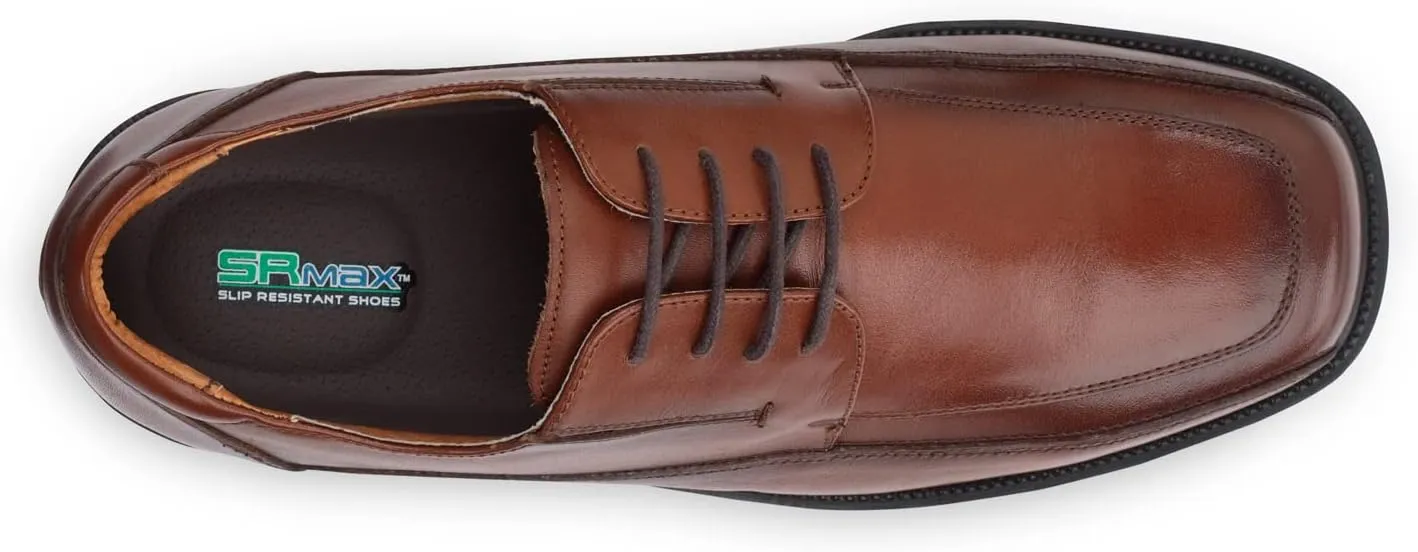 SR Max Manhattan, Men's, Dress Style Soft Toe Slip Resistant Work Shoe
