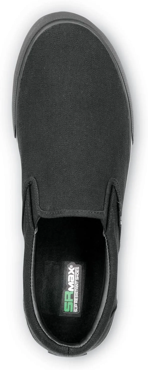 SR Max Southport, Men's, Black, Skate Style, Slip-Resistant, Soft Toe Work Shoe