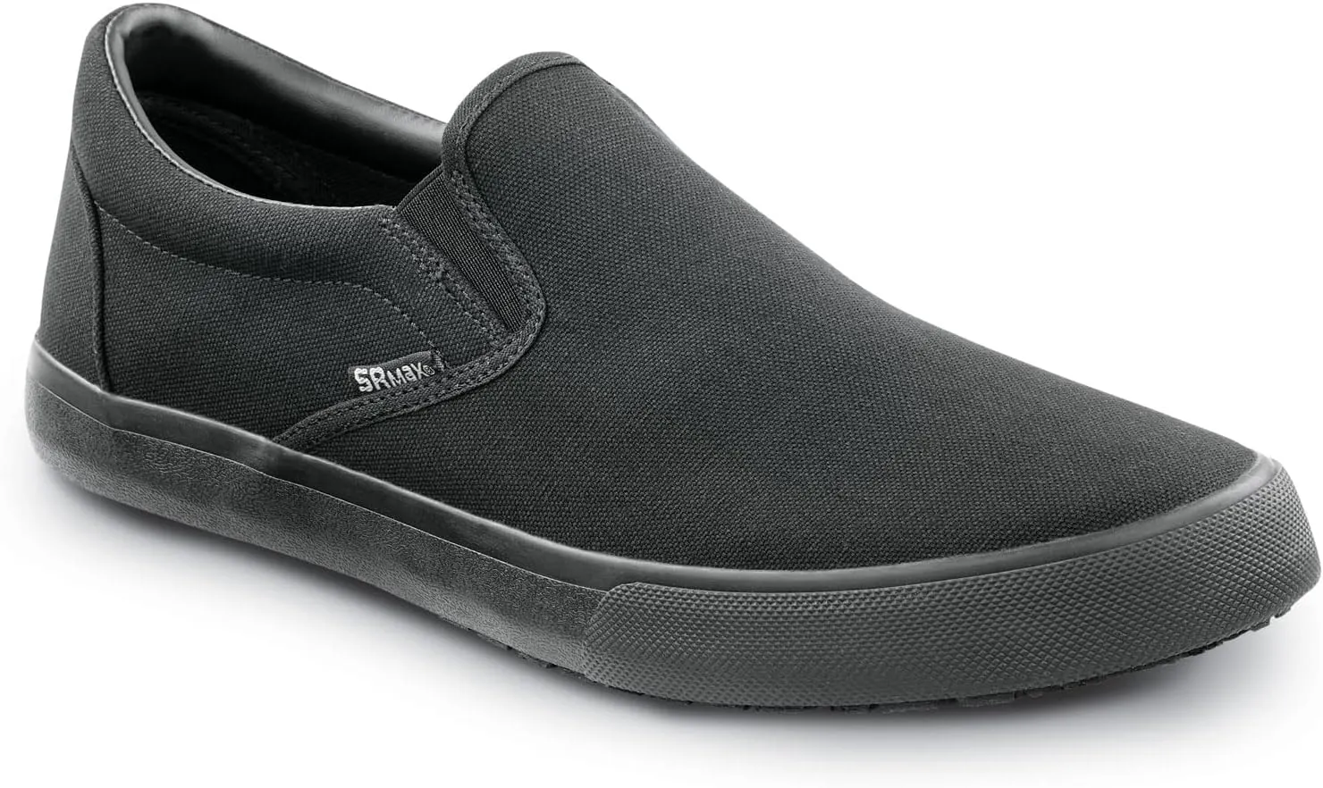 SR Max Southport, Men's, Black, Skate Style, Slip-Resistant, Soft Toe Work Shoe